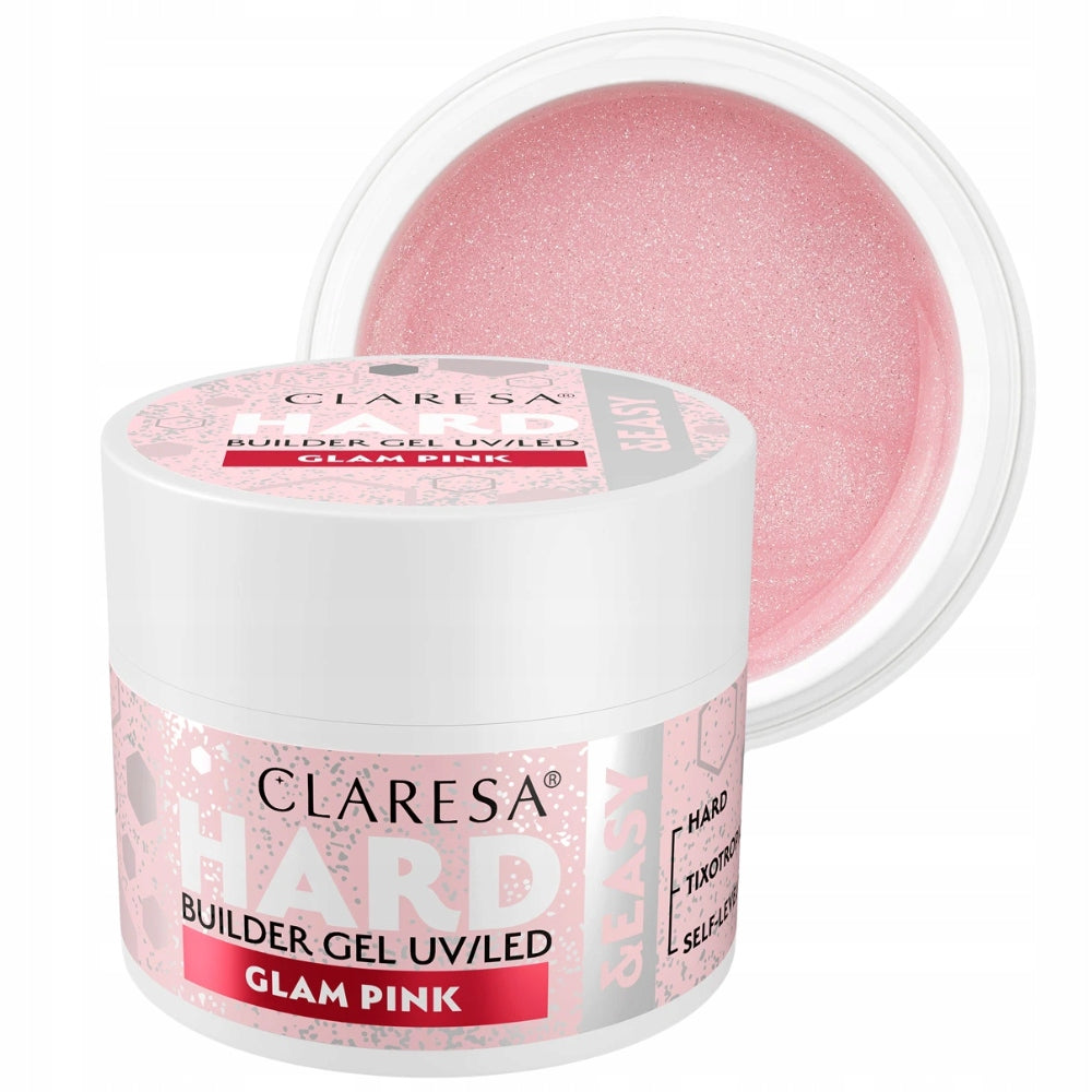 Claresa HARD gelis Glam pink 45 g