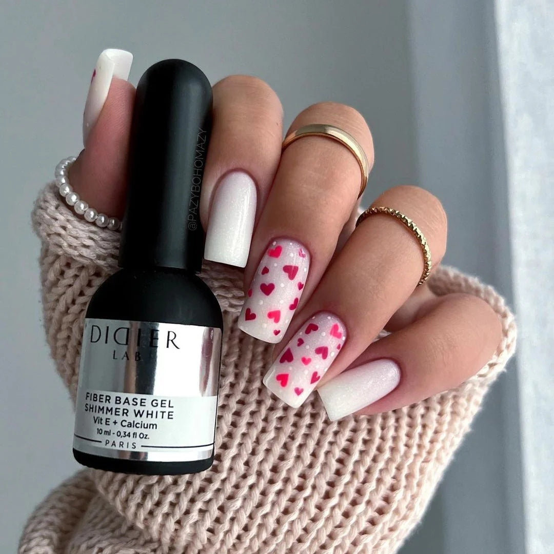 Didier Fiber Base Shimmer White