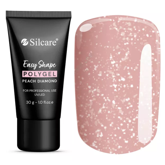 Silcare polygelis Peach Diamond